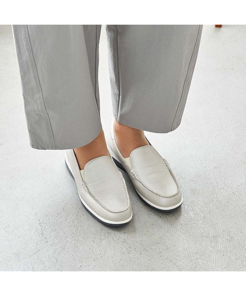 Atelier / アトリエ フラットシューズ | 【軽量】【3E】厚底モカシンシューズ | 詳細17