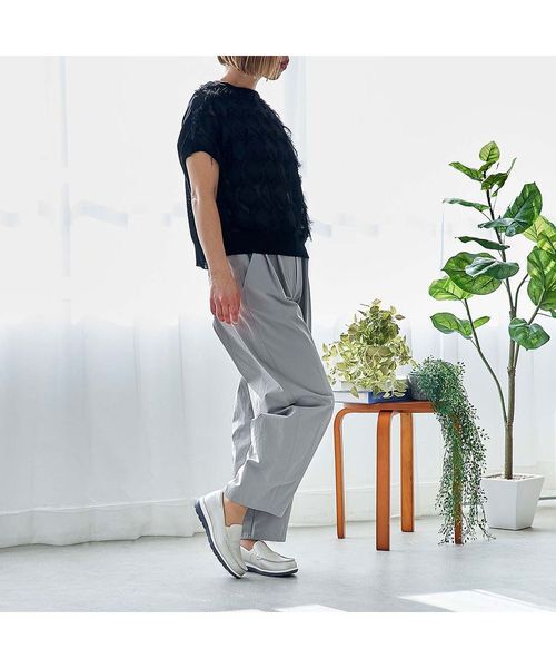 Atelier / アトリエ フラットシューズ | 【軽量】【3E】厚底モカシンシューズ | 詳細18