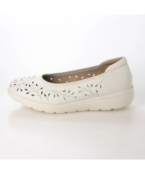 Atelier / アトリエ フラットシューズ | 【軽量】【3E】レーザーカットデザインパンプス | 詳細8