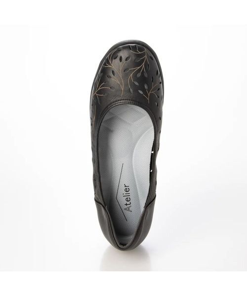 Atelier / アトリエ フラットシューズ | 【軽量】【3E】レーザーカットデザインパンプス | 詳細17
