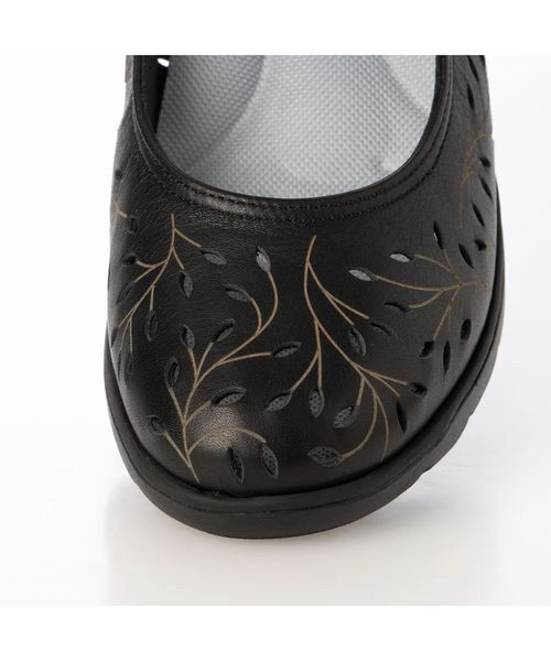 Atelier / アトリエ フラットシューズ | 【軽量】【3E】レーザーカットデザインパンプス | 詳細19