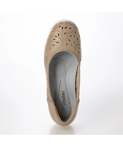 Atelier / アトリエ フラットシューズ | 【軽量】【3E】レーザーカットデザインパンプス | 詳細26