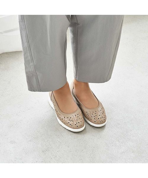 Atelier / アトリエ フラットシューズ | 【軽量】【3E】レーザーカットデザインパンプス | 詳細30