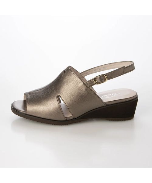 Atelier / アトリエ サンダル | 【3E】カバードウェッジソールサンダル | 詳細1