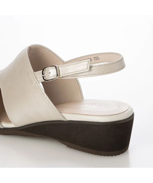 Atelier / アトリエ サンダル | 【3E】カバードウェッジソールサンダル | 詳細16