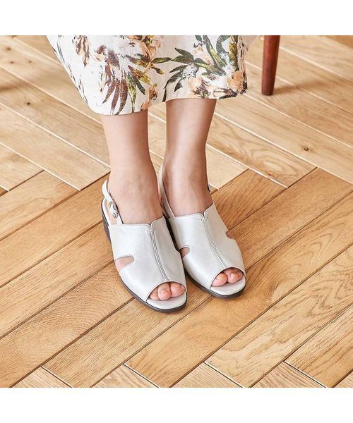 Atelier / アトリエ サンダル | 【3E】カバードウェッジソールサンダル | 詳細17