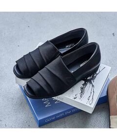 Atelier / アトリエ パンプス | 【3E】メッシュドレープオープントゥパンプス