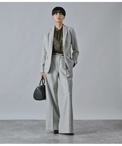 Atraer / アトラエル シャツ・ブラウス | アールヌーボーボタニカルプリント スカーフ風長袖ブラウス | 詳細11