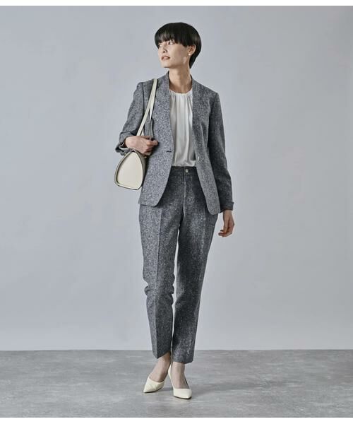 Atraer / アトラエル シャツ・ブラウス | ストレッチジョーゼット ギャザーデザインブラウス | 詳細12