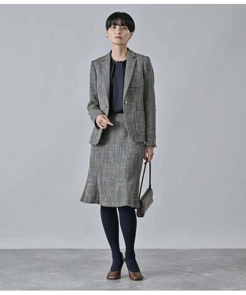 Atraer / アトラエル シャツ・ブラウス | ストレッチジョーゼット ギャザーデザインブラウス | 詳細17