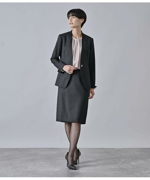 Atraer / アトラエル シャツ・ブラウス | ストレッチジョーゼット ギャザーデザインブラウス | 詳細7