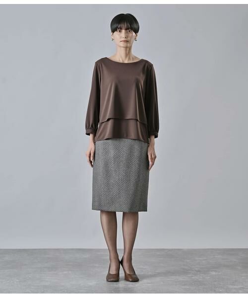 Atraer / アトラエル カットソー | 強撚スムース レイヤードカットソープルオーバー | 詳細10