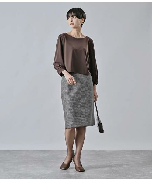 Atraer / アトラエル カットソー | 強撚スムース レイヤードカットソープルオーバー | 詳細13