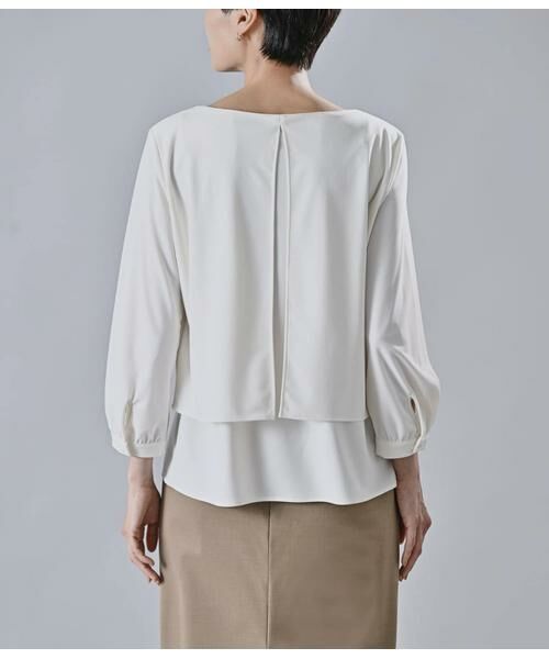 Atraer / アトラエル カットソー | 強撚スムース レイヤードカットソープルオーバー | 詳細5