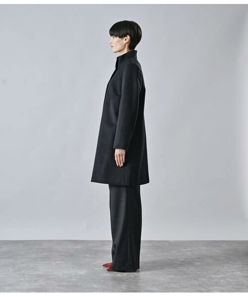 Atraer / アトラエル その他アウター | カシミヤ混ビーバー スタンドカラーコート | 詳細2