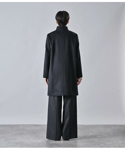 Atraer / アトラエル その他アウター | カシミヤ混ビーバー スタンドカラーコート | 詳細3