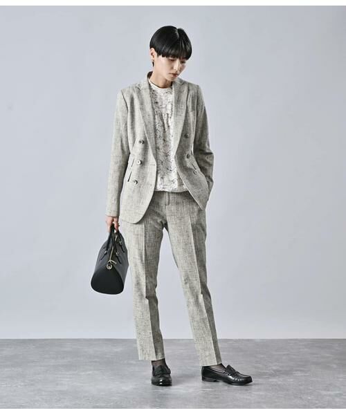 Atraer / アトラエル シャツ・ブラウス | モノトーンフラワープリント ヨーク切り替えブラウス | 詳細6