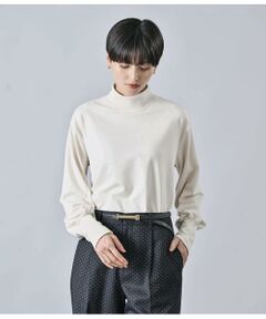 Atraer / アトラエル カットソー | ベア天竺 ハイネックプルオーバー