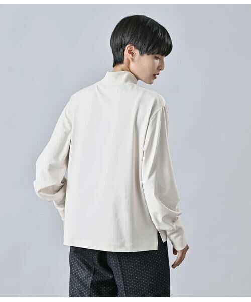 Atraer / アトラエル カットソー | ベア天竺 ハイネックプルオーバー | 詳細4