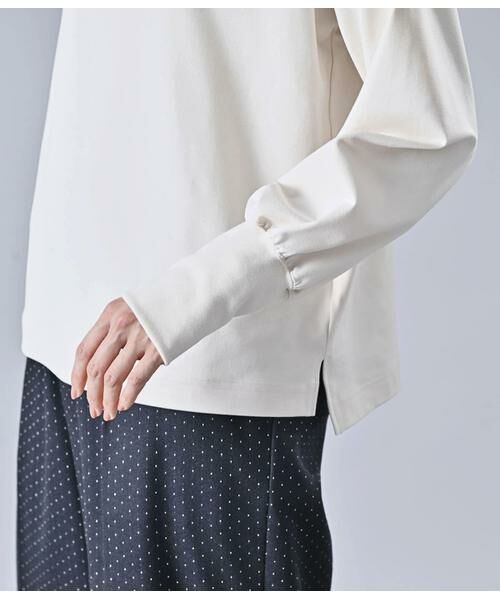 Atraer / アトラエル カットソー | ベア天竺 ハイネックプルオーバー | 詳細6