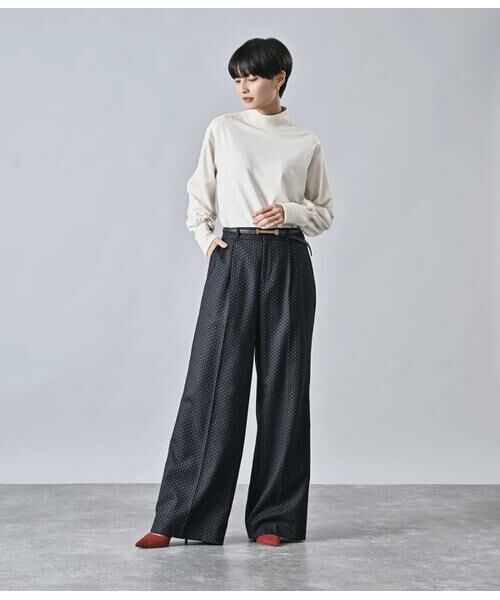 Atraer / アトラエル カットソー | ベア天竺 ハイネックプルオーバー | 詳細7