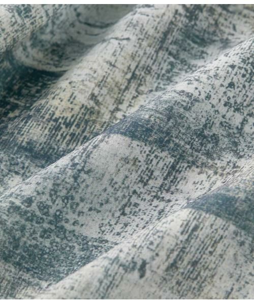 Atraer / アトラエル ミニ丈・ひざ丈ワンピース | オーシャンベールプリント ノースリーブサックドレス | 詳細14