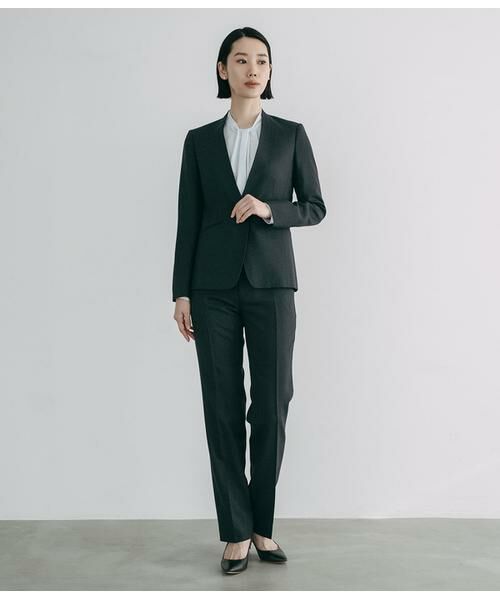 Atraer / アトラエル シャツ・ブラウス | ストレッチジョーゼット スカーフ風長袖ブラウス | 詳細14