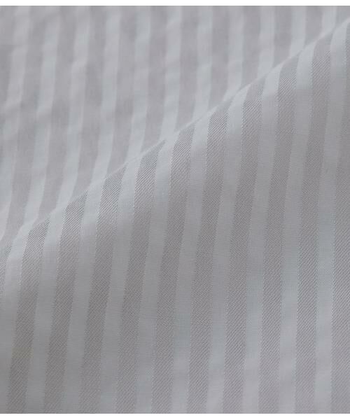 Atraer / アトラエル シャツ・ブラウス | シルキーコットンストライプ 切り替えデザインブラウス | 詳細11