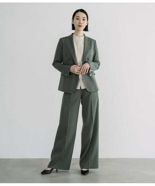 Atraer / アトラエル シャツ・ブラウス | シルキーコットンストライプ 切り替えデザインブラウス | 詳細7