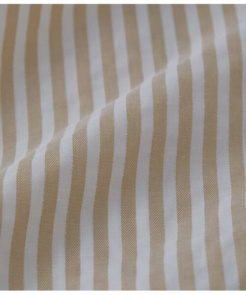 Atraer / アトラエル シャツ・ブラウス | シルキーコットンストライプ 切り替えデザインブラウス | 詳細8