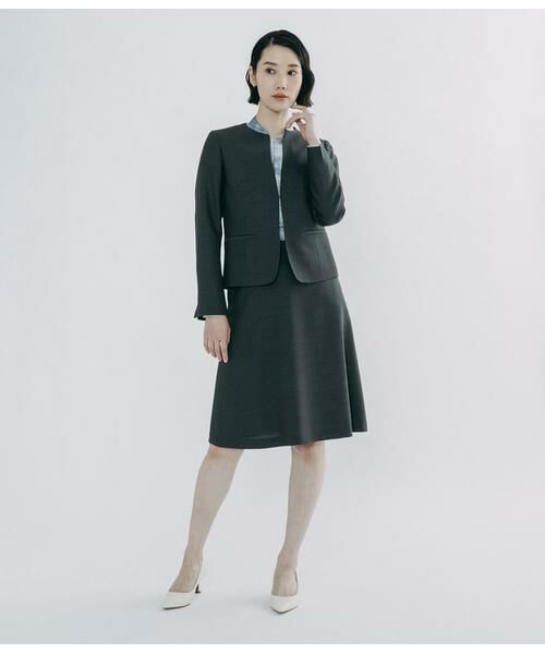 Atraer / アトラエル シャツ・ブラウス | オーシャンベールプリント スカーフ風長袖ブラウス | 詳細10