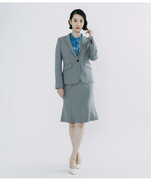 Atraer / アトラエル シャツ・ブラウス | オーシャンベールプリント スカーフ風長袖ブラウス | 詳細5