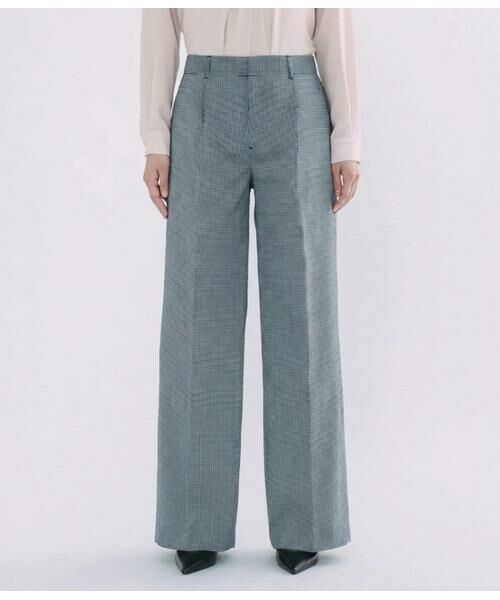 Atraer / アトラエル その他パンツ | サッカーギンガム ワイドパンツ | 詳細1