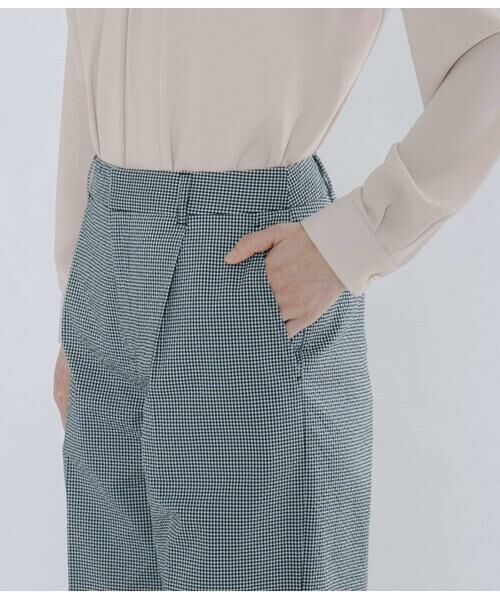 Atraer / アトラエル その他パンツ | サッカーギンガム ワイドパンツ | 詳細4