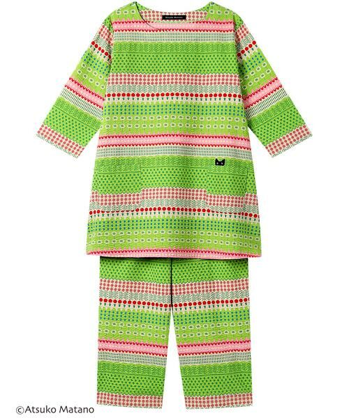 Atsuko Matano/アツコ マタノ パジャマ(HDT219) GR L Atsuko Matano/アツコ マタノ パジャマ(HDT219) GR L
