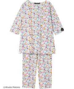 Atsuko Matano / アツコ マタノ ルームウェア | レディスパジャマ　上下セット（ＨＤＴ２２６）