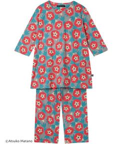 Atsuko Matano / アツコ マタノ ルームウェア | レディスパジャマ　上下セット（ＨＤＸ２１３）