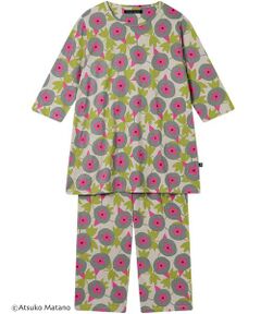 Atsuko Matano / アツコ マタノ ルームウェア | レディスパジャマ　上下セット（ＨＤＸ２１３）