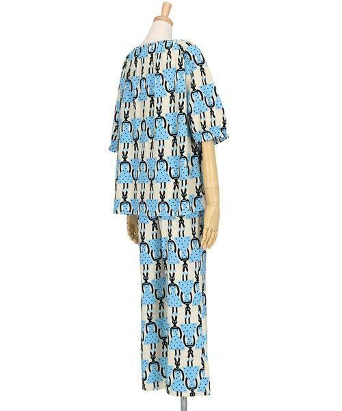 Atsuko Matano / アツコ マタノ ルームウェア | レディスパジャマ　上下セット（ＨＤＸ２１５） | 詳細1