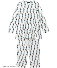 Atsuko Matano / アツコ マタノ ルームウェア | レディスパジャマ　上下セット（ＨＤＸ５０３）