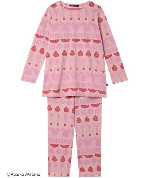 Atsuko Matano / アツコ マタノ ルームウェア | レディスパジャマ　上下セット（ＨＤＸ５５２）（IV）