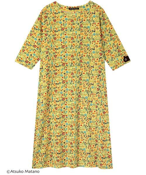 Atsuko Matano / アツコ マタノ ルームウェア | レディスウェア　ワンピース（ＨＮＴ２２７）（YE）
