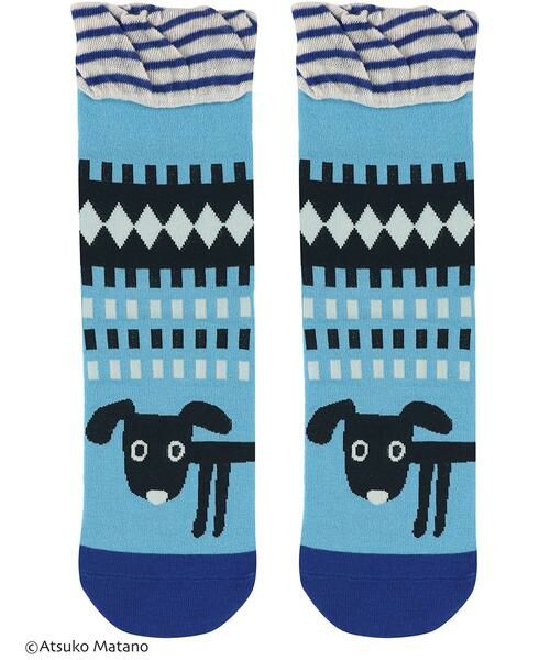 Atsuko Matano / アツコ マタノ  | レディス　ソックス（ＨＱＹ０１６）（BU）