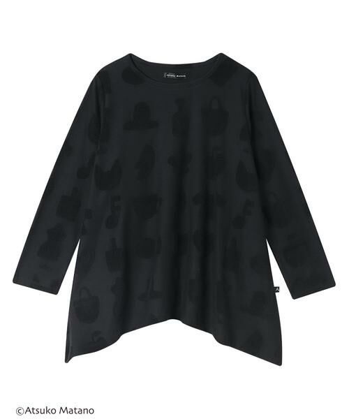 Atsuko Matano / アツコ マタノ  | レディスパジャマ　トップス（ＨＴＸ５１０）（BL）