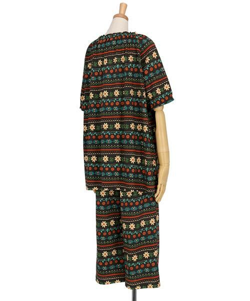 Atsuko Matano / アツコ マタノ ルームウェア | レディスパジャマ　上下セット（ＨＤＴ１２５） | 詳細1