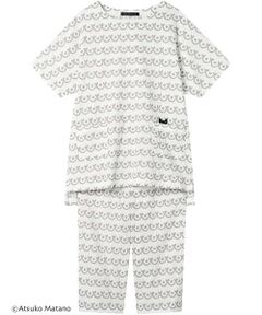 Atsuko Matano / アツコ マタノ ルームウェア | レディスパジャマ　上下セット（ＨＤＴ１５３）