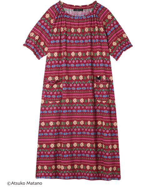 Atsuko Matano / アツコ マタノ ルームウェア | レディスウェア　ワンピース（ＨＮＴ１２６）（RE）