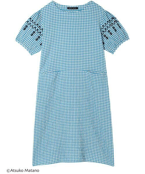 Atsuko Matano / アツコ マタノ ルームウェア | レディスウェア　ワンピース（ＨＮＴ１３４）（BU）