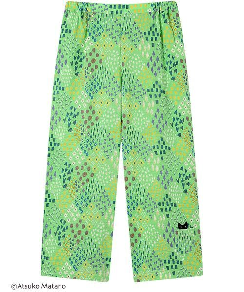 Atsuko Matano / アツコ マタノ  | レディスパジャマ　ボトムス（ＨＯＴ２１６）（GR）