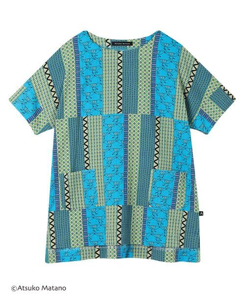 Atsuko Matano / アツコ マタノ  | レディスパジャマ　トップス（ＨＴＴ１３１）（BU）